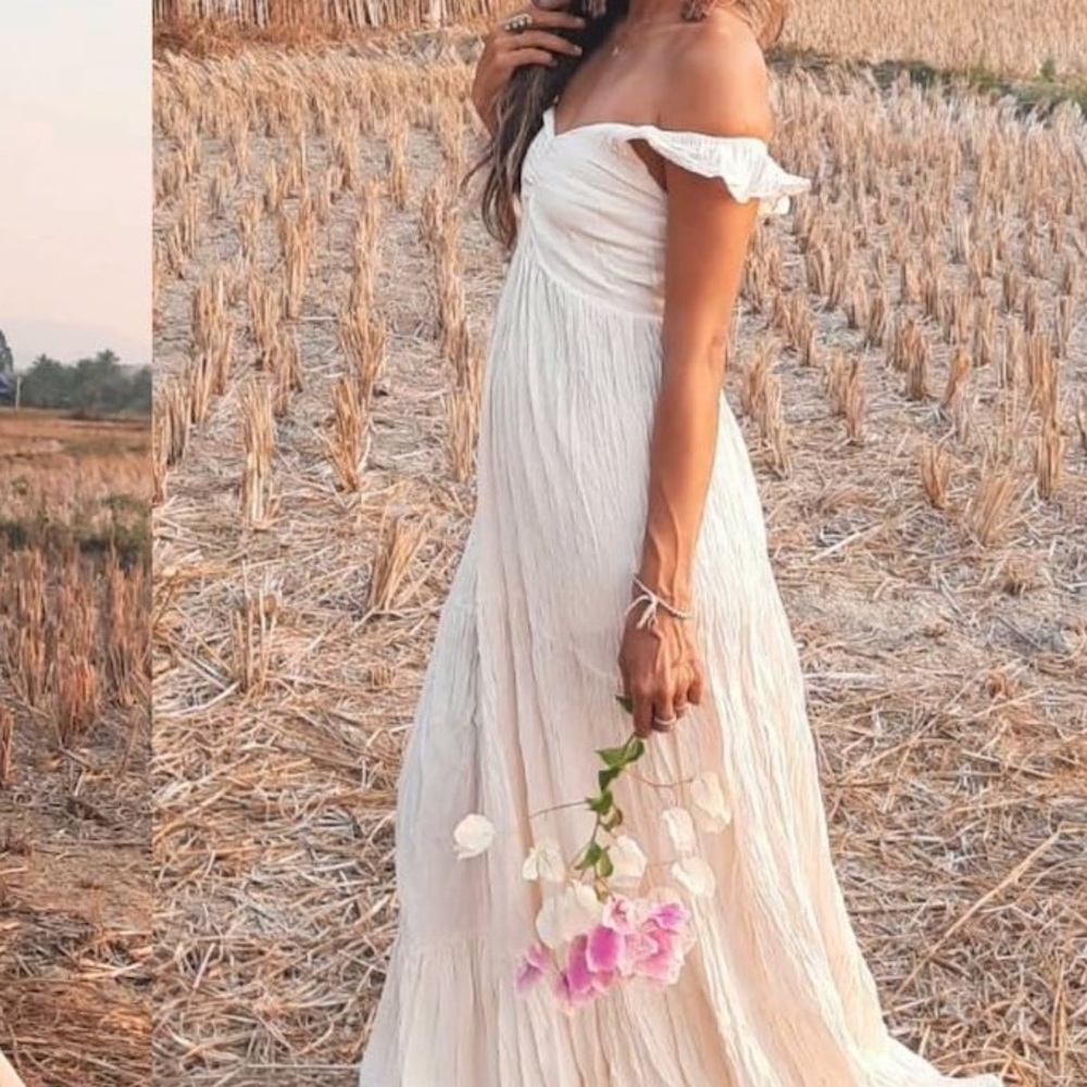 Vintage Etsy Cotton Maxi Dress - Picture 2 of 9
